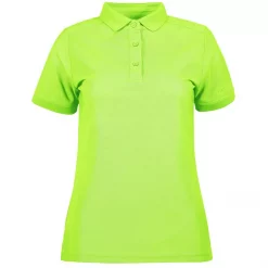 GEYSER Funktionales Damen Poloshirt, Lime Grün, Rot -New Stylish Shop 105282 10 2