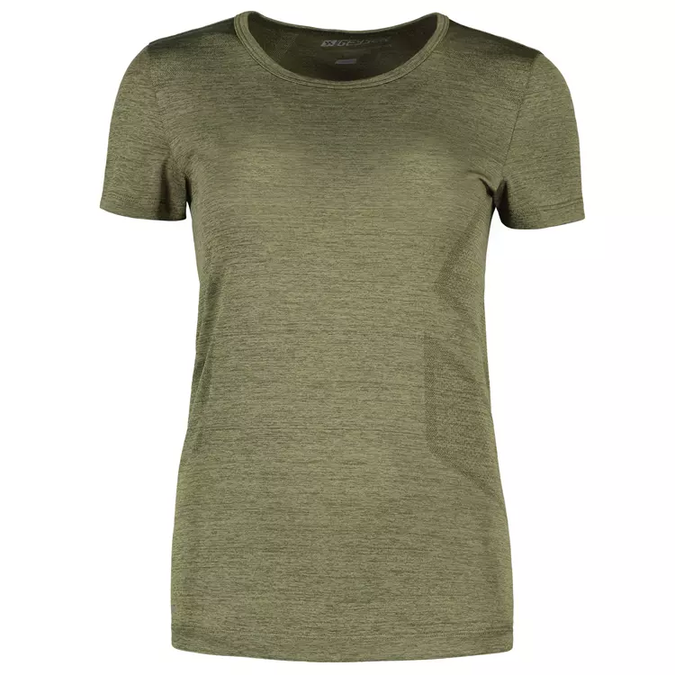 GEYSER Nahtlos Damen T-Shirt, Grau Melange 10 GEYSER Nahtlos Damen T-Shirt, Grau Melange – Bild 10