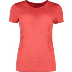 GEYSER Nahtlos Damen T-Shirt, Rot Melange -New Stylish Shop 115170 10 1