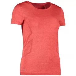 GEYSER Nahtlos Damen T-Shirt, Rot Melange -New Stylish Shop 115170 20