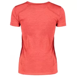 GEYSER Nahtlos Damen T-Shirt, Rot Melange -New Stylish Shop 115170 30