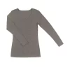 Joha Undertøj Joha Sara Damen Langarm-Unterhemd, Sesam Melange