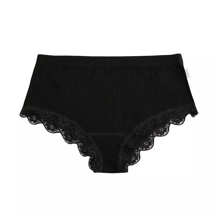 Joha Undertøj Joha Kate Damen Hipster, Wolle/Seide, Schwarz 1 Joha Undertøj Joha Kate Damen Hipster, Wolle/Seide, Schwarz