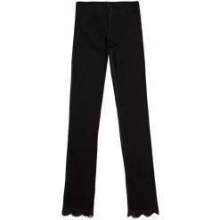 Joha Undertøj Joha Kate Damen Leggings, Wolle/Seide, Schwarz