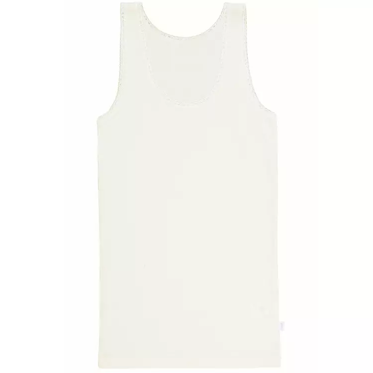 Joha Undertøj Joha Filippa Damen Unterhemd, Wolle/Seide, Weiß 1 Joha Undertøj Joha Filippa Damen Unterhemd, Wolle/Seide, Weiß