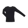 Joha Undertøj Joha Cecilie Damen Langärmliges Unterhemd Mit Merinowolle, Schwarz