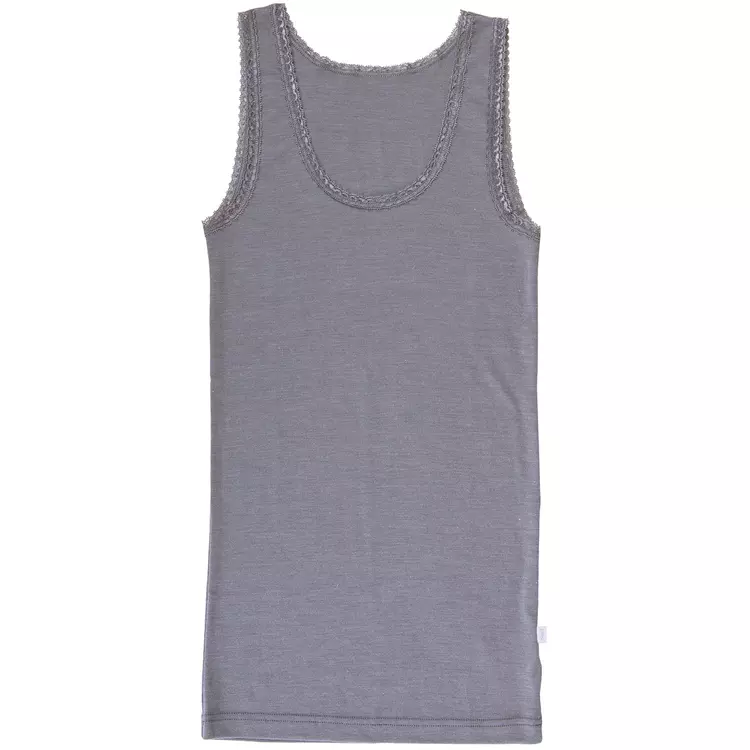 Joha Undertøj Joha Victoria Damen Unterhemd, Wolle/Seide, Grau 1 Joha Undertøj Joha Victoria Damen Unterhemd, Wolle/Seide, Grau