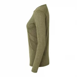 GEYSER Seamless Langärmliges Damen T-shirt, Olive Melange -New Stylish Shop 130883 20