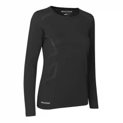 GEYSER Seamless Langärmliges Damen T-shirt, Olive Melange -New Stylish Shop 130887 10