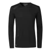 GEYSER Seamless Langärmliges T-shirt, Schwarz, Herren