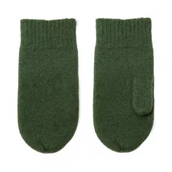 Joha Undertøj Joha Fäustlinge Mit Merinowolle Für Kinder, Dark Mossgreen -New Stylish Shop 132553 10 1