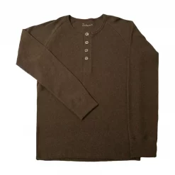 Joha Undertøj Joha Johansen Piano Langarm-Unterhemd, Mud Melange, Marken