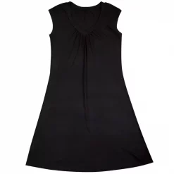 Joha Undertøj Joha Luna Damen Kleid Mit Bambus, Schwarz, Marken