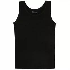 Joha Undertøj Joha Johansen Michael Unterhemd Mit Bambus, Schwarz, Herren