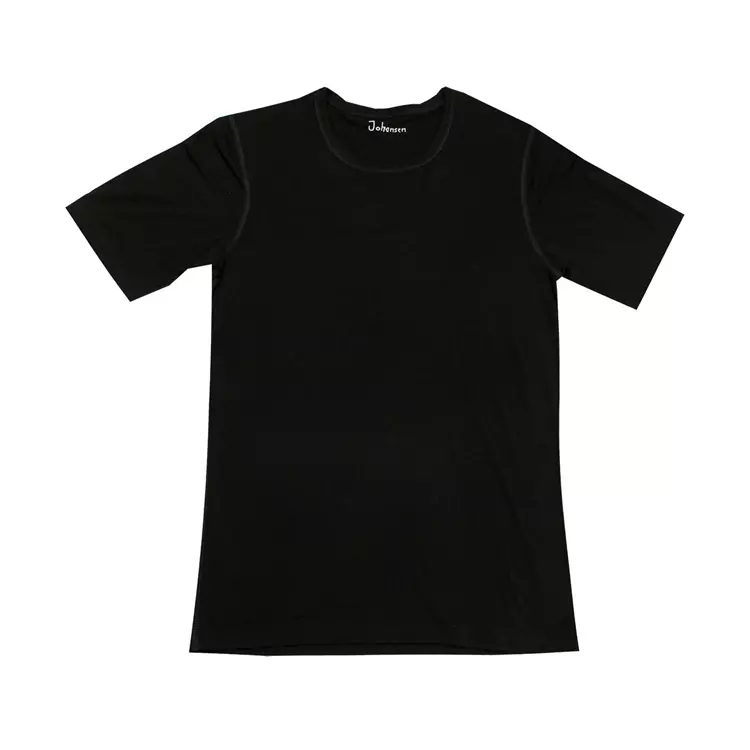 Joha Undertøj Joha Johansen Michael T-Shirt Mit Bambus, Schwarz, Herren 1 Joha Undertøj Joha Johansen Michael T-Shirt Mit Bambus, Schwarz, Herren