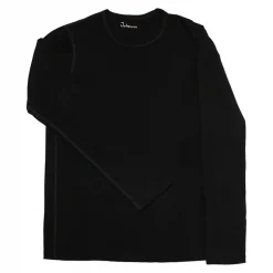 Joha Undertøj Joha Johansen Michael Langarm-Unterhemd Mit Bambus, Schwarz, Marken