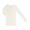 Joha Undertøj Joha Marie Damen Thermounterhemd Mit Merinowolle, Weiß, Weiß