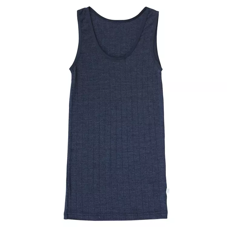 Joha Undertøj Joha Emily Damen Unterhemd, Wolle/Seide, Dunkelblau 1 Joha Undertøj Joha Emily Damen Unterhemd, Wolle/Seide, Dunkelblau