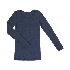 Joha Undertøj Joha Emily Damen Wollunterhemd, Dunkelblau