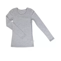 Joha Undertøj Joha Rose Langärmliges Damen-T-Shirt / Unterhemd, Grau