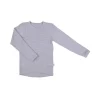Joha Undertøj Joha Langärmliges Unterhemd Für Kinder Mit Merinowolle, Grau Melange
